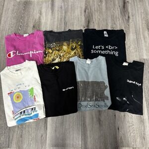 Vintage 2000s T-Shirt Lot - Lot Of 7 T-shirt's - Reseller Bundle Wholesale Lot
